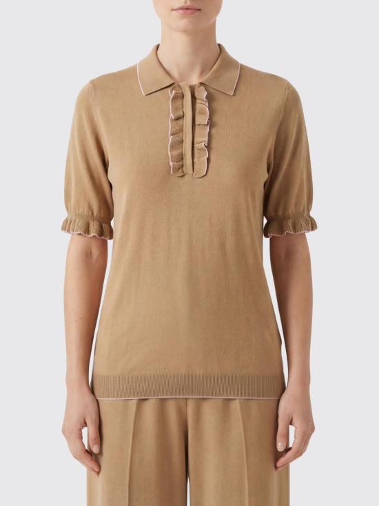 26SS 파비아나 필리피 폴로 티셔츠 MAD276F458M100 VR3 Pink