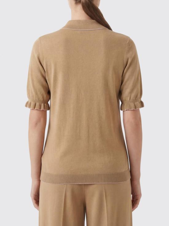 26SS 파비아나 필리피 폴로 티셔츠 MAD276F458M100 VR3 Pink - FABIANA FILIPPI