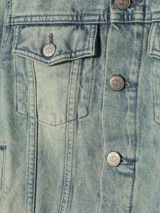 26SS [키즈] MM6 메종마르지엘라 캐주얼 자켓 M60924MM06Y M601 Blue - MM6 MAISON MARGIELA
