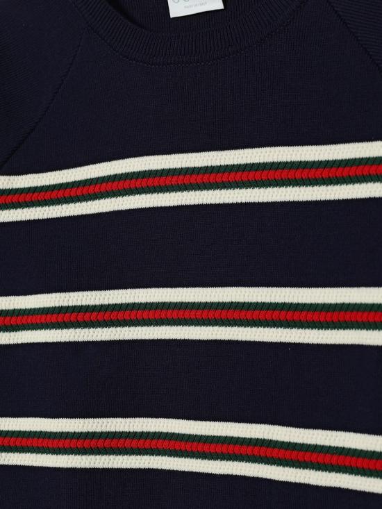 26SS [키즈] 구찌 풀오버 851147XKFDD 4044 Blue - GUCCI