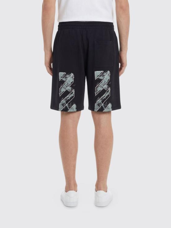 26SS 오프화이트 숏팬츠 OMCI013S26FLE006 0001 Black - OFF WHITE