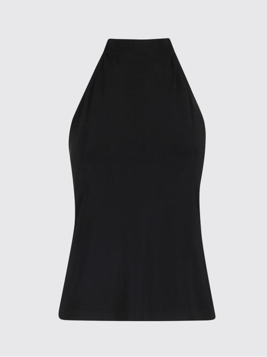 26SS 노마카말리 민소매 티셔츠 KK4256PL196001 Black - NORMA KAMALI