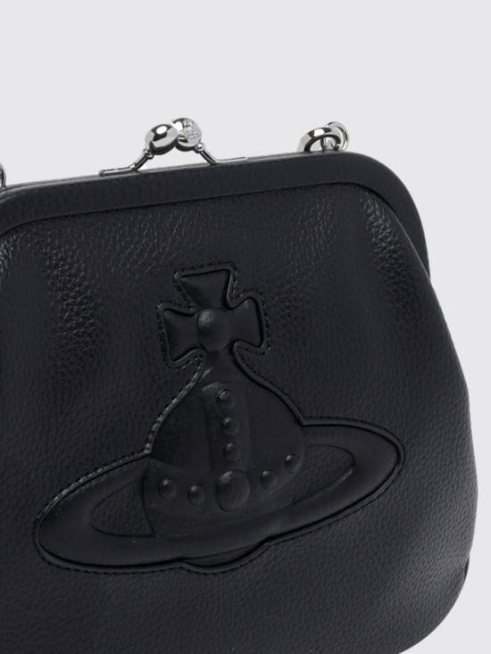 26SS 비비안웨스트우드 리비건 바이오그린 그레인 숄더백 4B010009WS000D N403 Black - VIVIENNE WESTWOOD