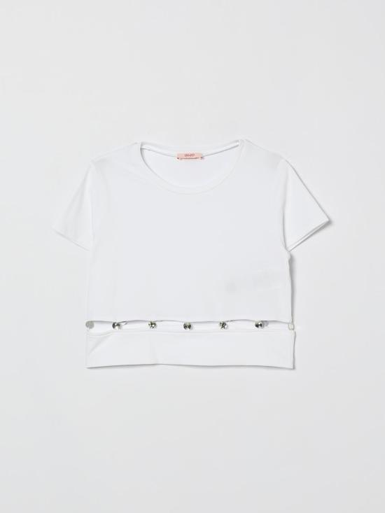 26SS [키즈] 리우조 티셔츠 GA6166JS003 10601 White