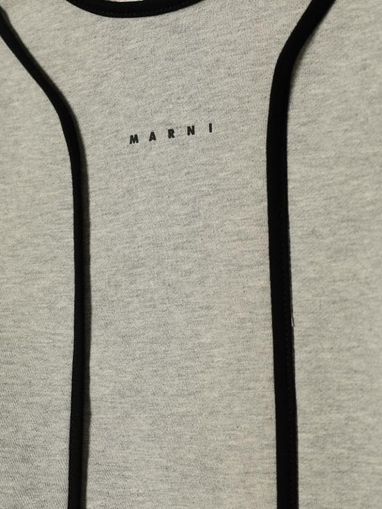 26SS [키즈] 마르니 원피스 M01687M00V0 0M903 Grey - MARNI