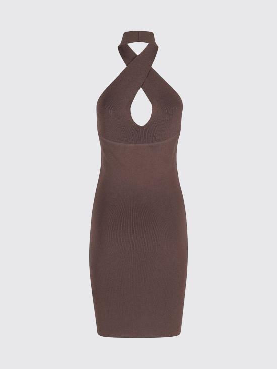 26SS 페데리카 토시 롱 원피스 42304451 58 Brown - FEDERICA TOSI