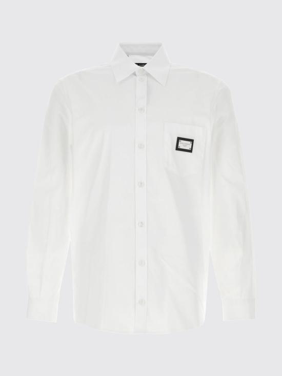 26SS 돌체앤가바나 긴팔 셔츠 G5JG4TFU5U8 W0800 White - DOLCE & GABBANA