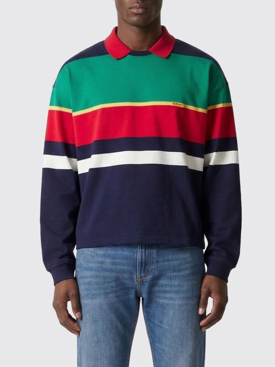 26SS 베르사체 폴로 티셔츠 10245801A17890 6G870 Red