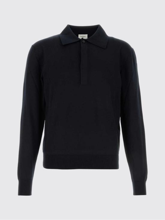 26SS 생로랑 폴로 티셔츠 859500Y77IJ 4100 Blue - SAINT LAURENT