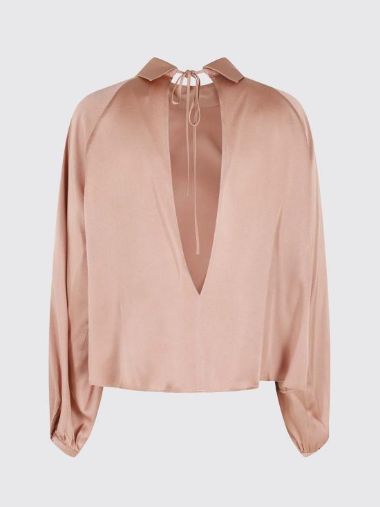 26SS 세미쿠튀르 블라우스 Y6SM12 E34 Pink - SEMI-COUTURE