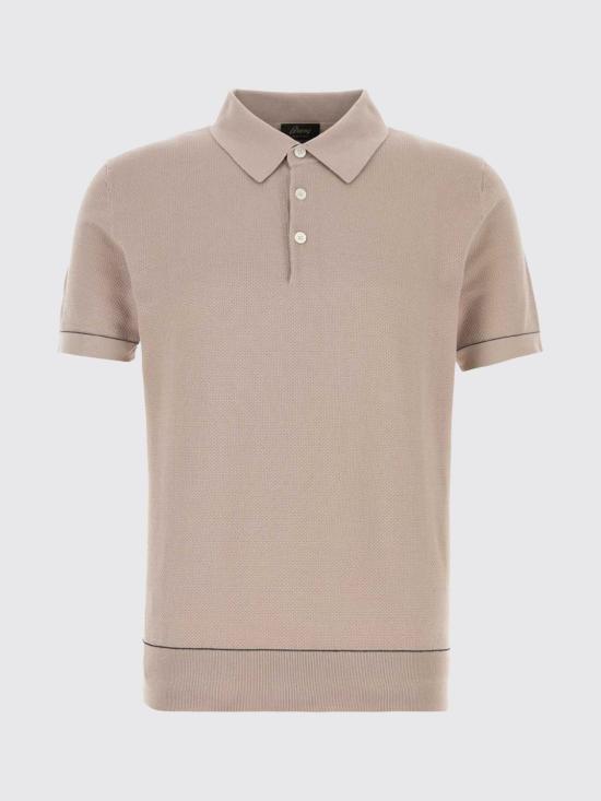 26SS 브리오니 폴로 티셔츠 UMR20OP0K15 9941 Pink - BRIONI