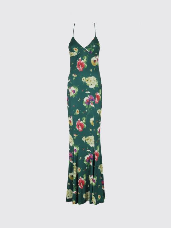 26SS 노마카말리 롱 원피스 KK4253PL137681 FLORAL MULTI Green - NORMA KAMALI