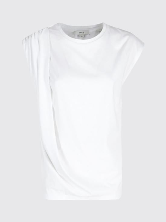 26SS 빈스 민소매 티셔츠 V145884871 137 White - VINCE