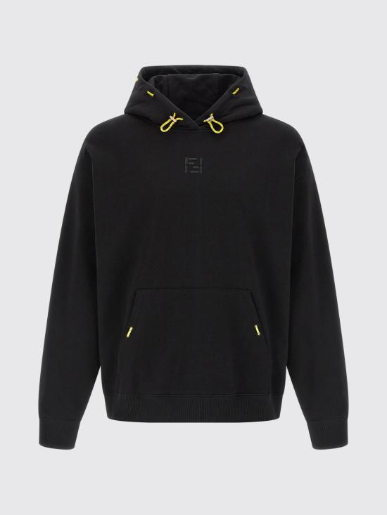 26SS 펜디 후드 티셔츠 FY1356AYY0 F0QA1 Black - FENDI