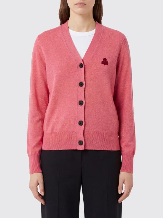 26SS 이자벨마랑에뚜왈 KARINA 카리나 V넥 가디건 CA0104FAC1L17E BGGA Pink