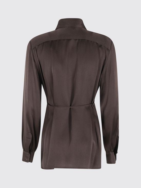 26SS 세미쿠튀르 셔츠 Y6SM13 V22 Cocoa - SEMI-COUTURE