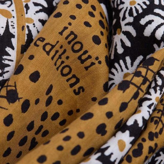  이누이 에디션 머플러/스카프 이노우이 에디션 스퀘어 스카프 팜파 - INOUI EDITION