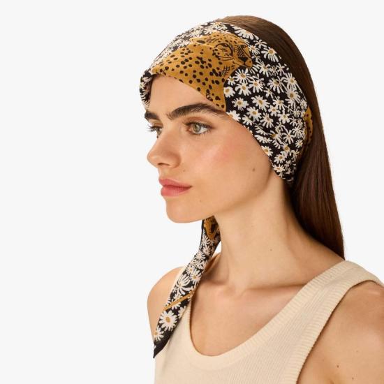  이누이 에디션 머플러/스카프 이노우이 에디션 스퀘어 스카프 팜파 - INOUI EDITION