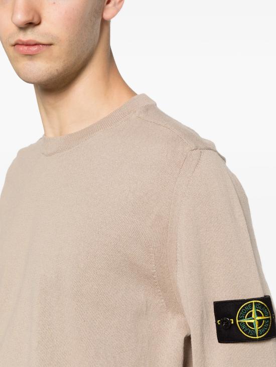 26SS 스톤 아일랜드 스웨터 L1S155100062S00B9 V009A Beige - STONE ISLAND
