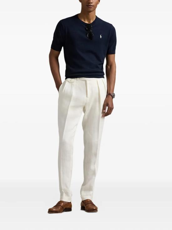 26SS 폴로 랄프로렌 반팔 티셔츠 710980681 001 Blu - POLO RALPH LAUREN