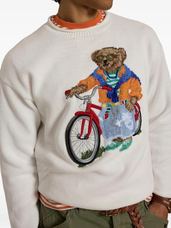 26SS 폴로 랄프로렌 스웨터 710B13896 001 Bianco - POLO RALPH LAUREN