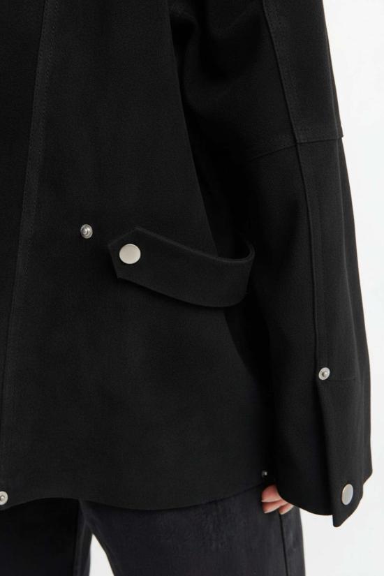  스튜디오 니콜슨 가죽 자켓 가죽 스웨이드 유틸리티 재킷 - STUDIO NICHOLSON