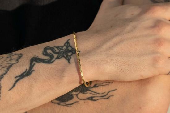  Milk & Rose 팔찌 밀크 & 로즈 뱀 팔찌