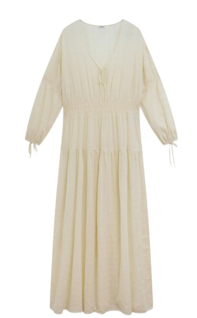 26SS 아스페시 롱 원피스 2968 M06045071 White Red Blue