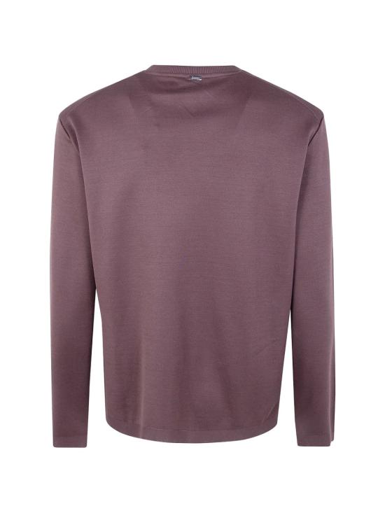 26SS 에르노 반팔 티셔츠 JG000262U 520598800 Marrone scuro - HERNO