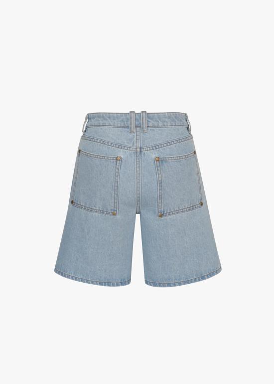  데님 숏팬츠 듀크 쇼트 쁘띠 - OTHER BRANDS