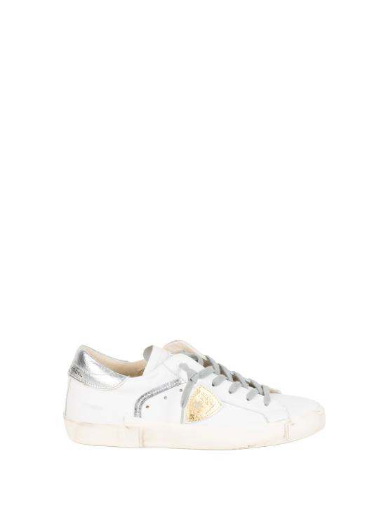 26SS 필립모델 스니커즈 PRSX LOW PRLDVM04 BLANC ARGENT