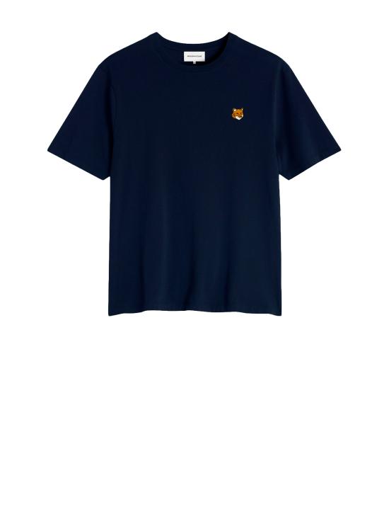 26SS 메종키츠네 폭스 헤드 레귤러 티셔츠 PM00107KJ7026 0413 CLASSIC NAVY