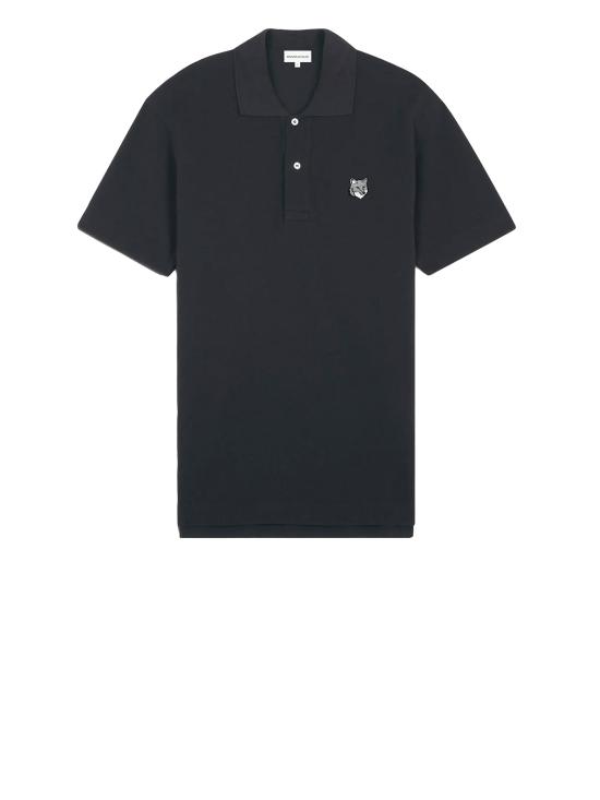 26SS 메종키츠네 폭스 헤드 컴포트 폴로 티셔츠 PM00210KP0001 P199 BLACK