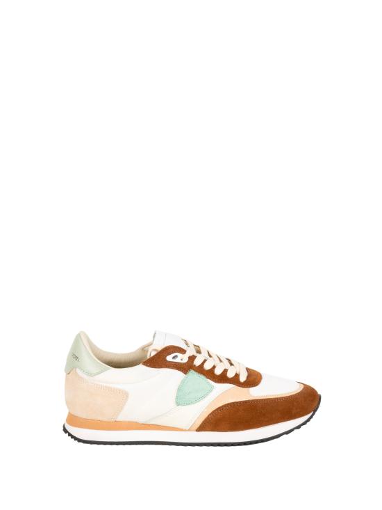 26SS 필립모델 스니커즈 BLVILLE LOW BVLDWT01 BLANC BRUN