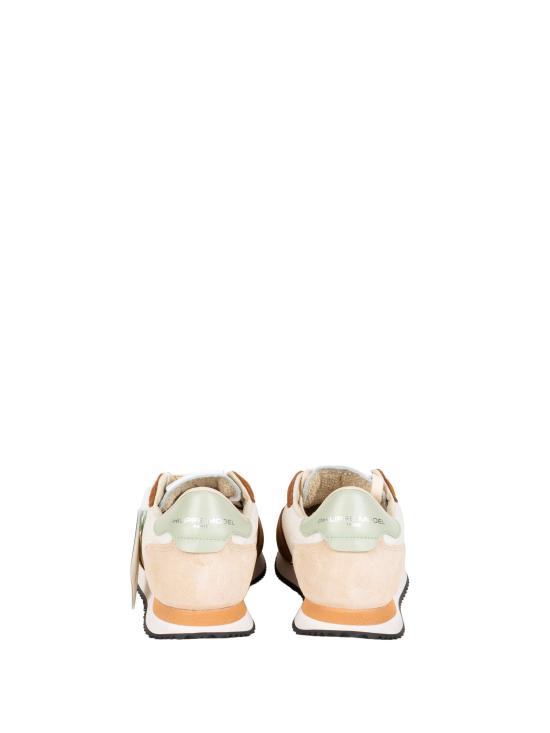 26SS 필립모델 스니커즈 BLVILLE LOW BVLDWT01 BLANC BRUN - PHILIPPE MODEL