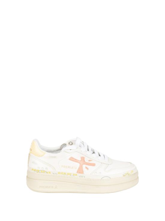 26SS 프리미아타 스니커즈 MICOL 8196 BIANCO CIPRIA GIALLO