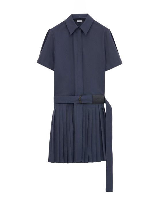 26SS 로에베 미디 원피스 S359Y09XKP 5110 Blue