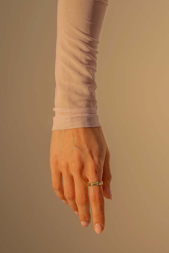  Milk & Rose 반지 밀크 앤 로즈 리본 링