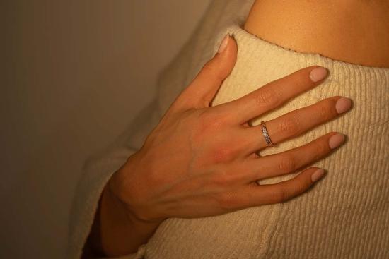  Milk & Rose 반지 밀크앤로즈 나오메 조절식