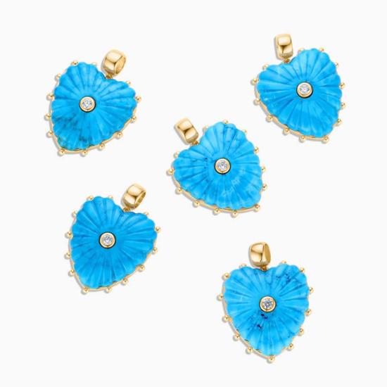  탯치 목걸이/팬던트 Thatch Malene Heart Bail Paperclip Necklace - THATCH