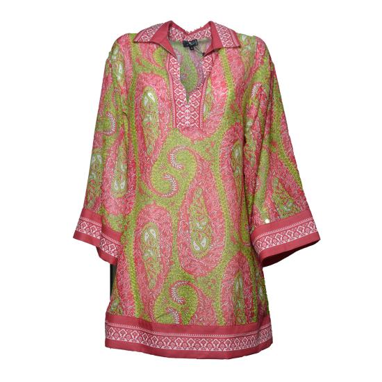 26SS 에트로 비치용품 WRPA0023AKF71 X0896 Rosa verde