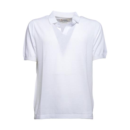 26SS 세인트바쓰 폴로 티셔츠 SLO0001 00100L10 Bianco