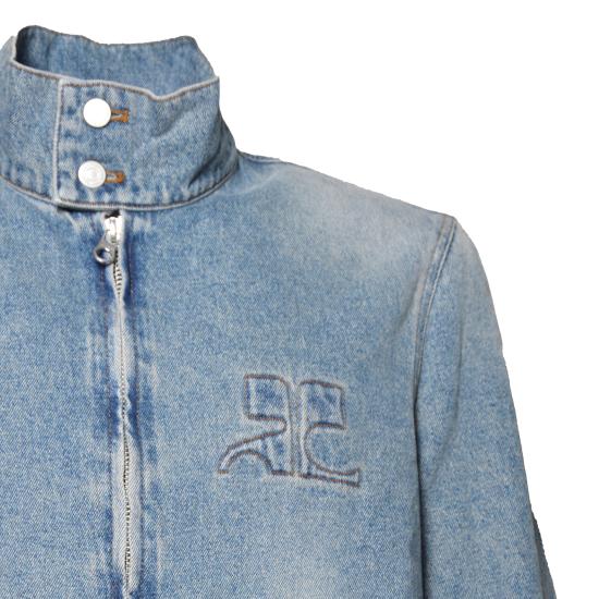 26SS 쿠레쥬 자켓 126DBL328DE0058 7055 Denim - COURREGES
