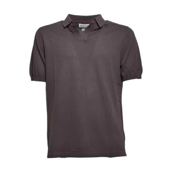 26SS 세인트바쓰 폴로 티셔츠 SLO0001 00098L18 Marrone