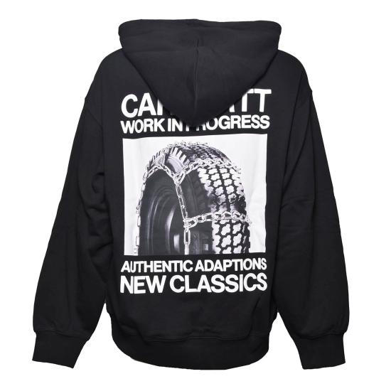 26SS 칼하트 WIP 후드 티셔츠 I036374 89XX Nero - CARHARTT WIP