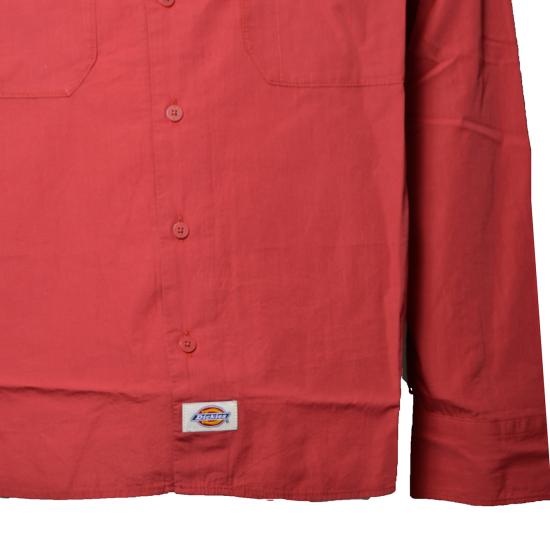 26SS 디키즈 긴팔 셔츠 DK0A885A L331GARNET Rosso - DICKIES