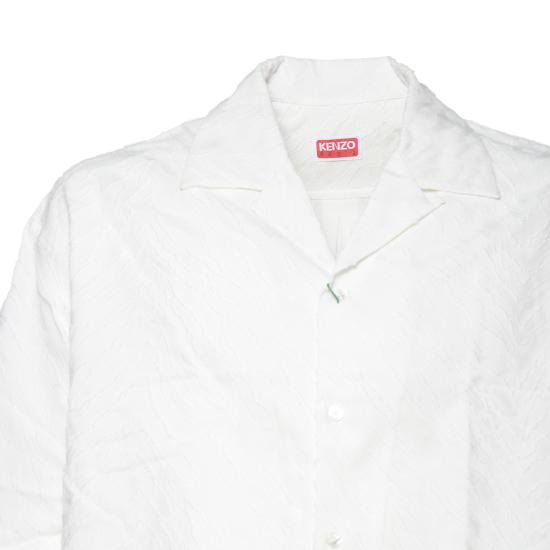 26SS 겐조 타이거 하와이안 쇼트 슬리브 셔츠 FG55CH1359JS 02 - KENZO