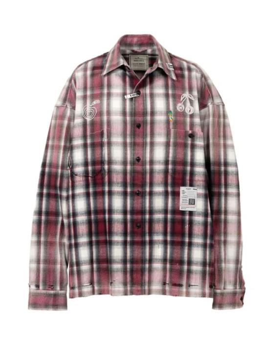 26SS 메종 미하라 야스히로 긴팔 셔츠 J16SH181 BLACK Black