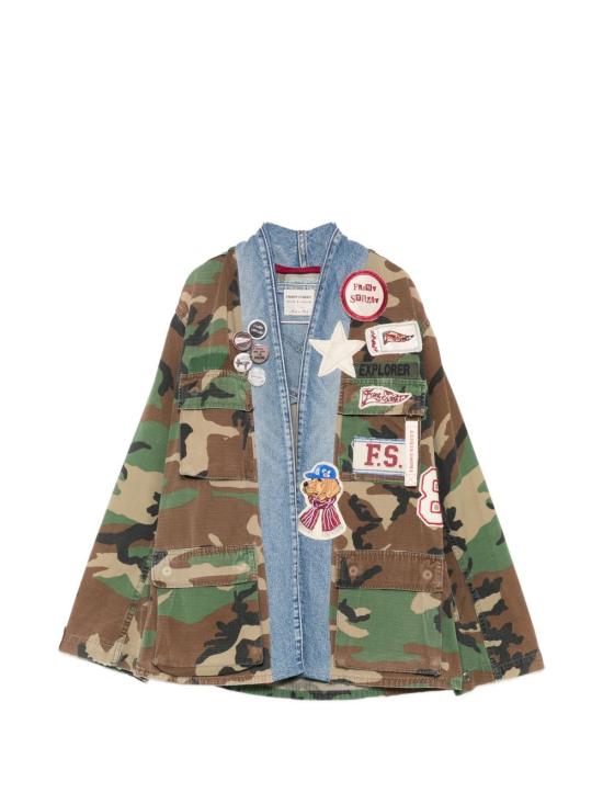 26SS 프론트 스트릿 수트 자켓 37037 00 Camouflage