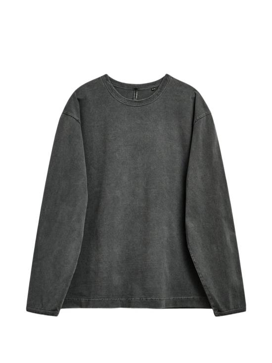 26SS 선플라워 긴팔 티셔츠 2057 BLACK Grigio